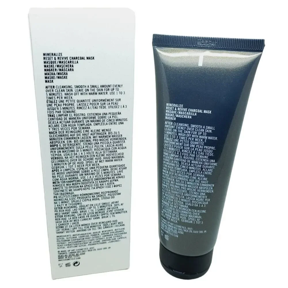 MAC Mineralize Reset & Revive Charcoal Mask 3.4 OZ - Picture 2 of 2